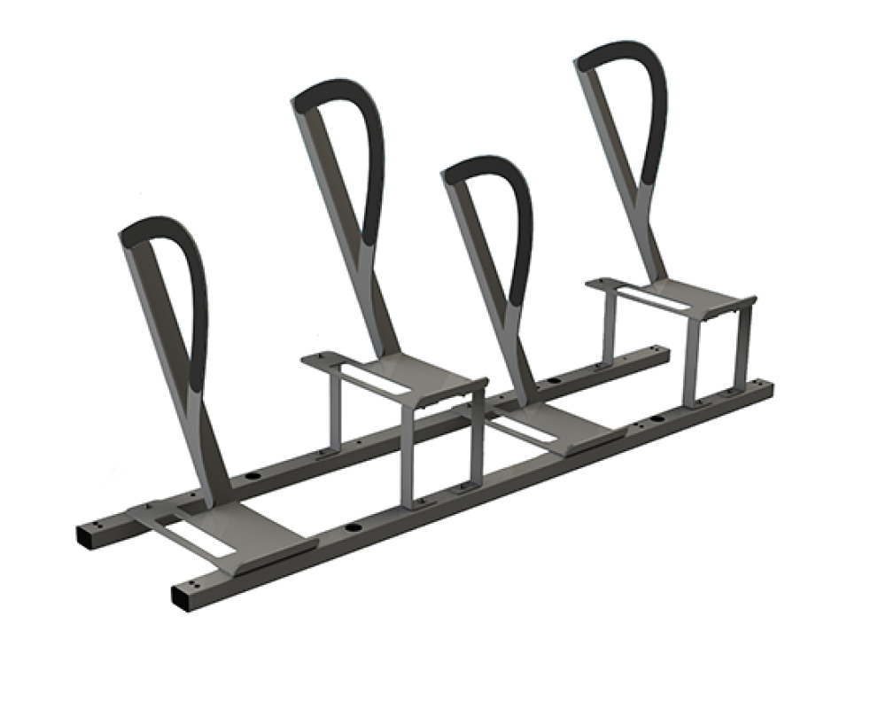 visuel 3D rack stationnement vélos zephyr