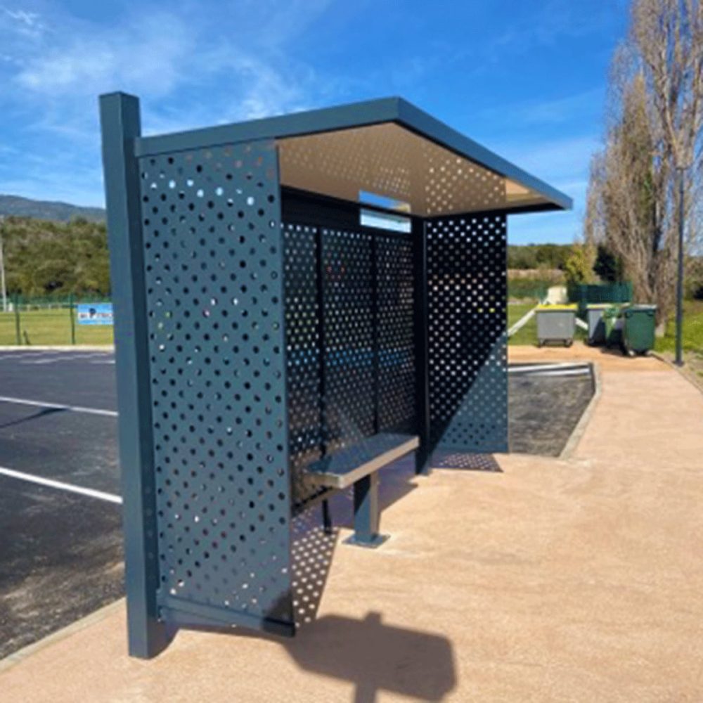 Abri bus CIRRUS anti-vandalisme Urbanéo mobilité urbaine