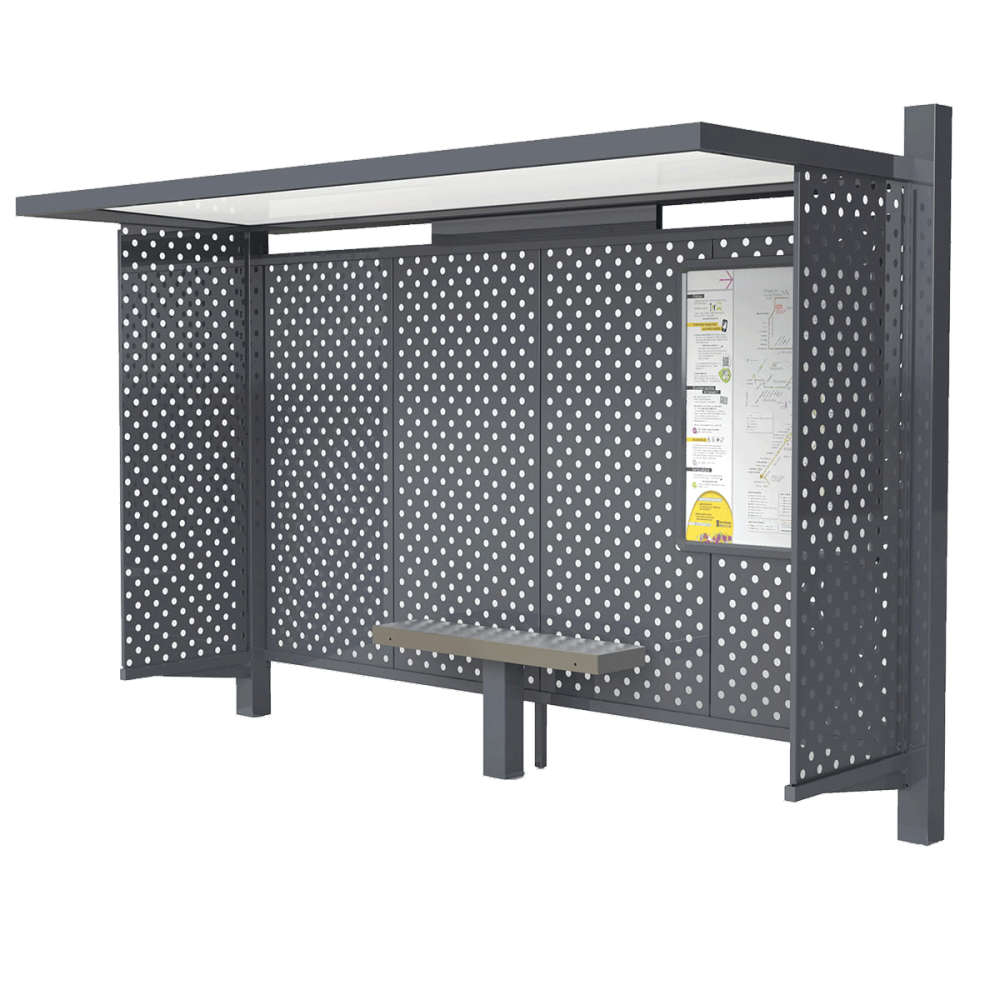 Abribus CIRRUS antivandalisme Urbanéo