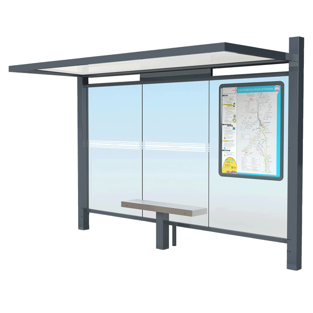 Mobilité urbaine - Abri bus CIRRUS Auvent Urbanéo modèle 3D Mobilité urbaine - Abri bus CIRRUS Auvent Urbanéo modèle 3D
