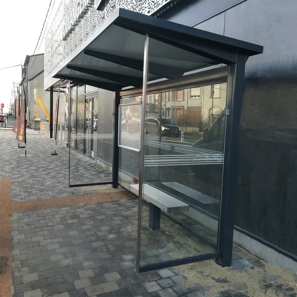 Abri bus HELIOS standard Urbanéo Béthune