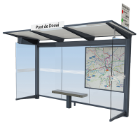 visuel 3D abribus helios standard