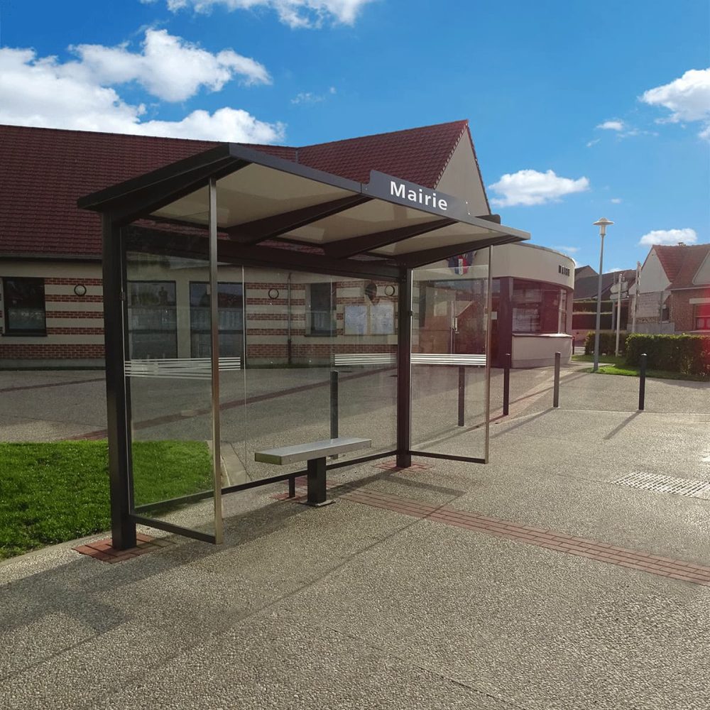 Abri bus HELIOS Standard Artois Mobilités