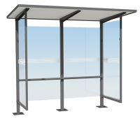 visuel 3D abribus scolaire standard réseau scolaire capso