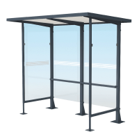 modèle 3D abri bus scolaire Urbanéo