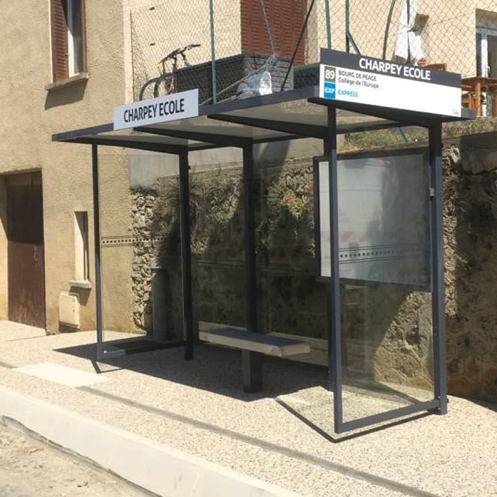 Abri voyageurs scolaire XL Valence