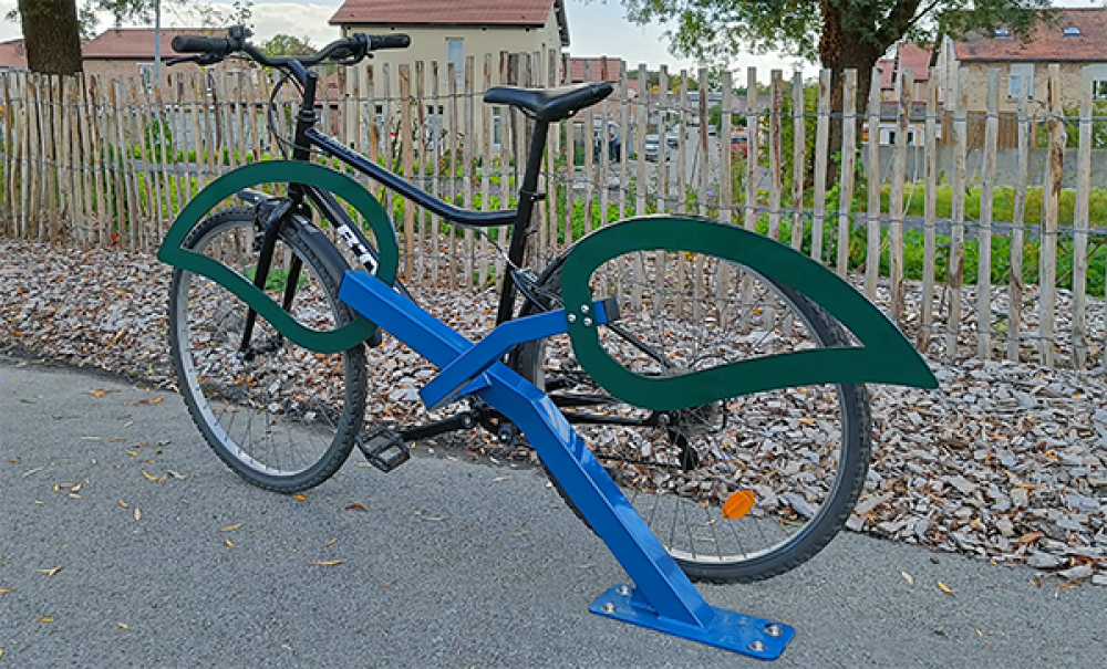 Installation Arceau vélo stationnement