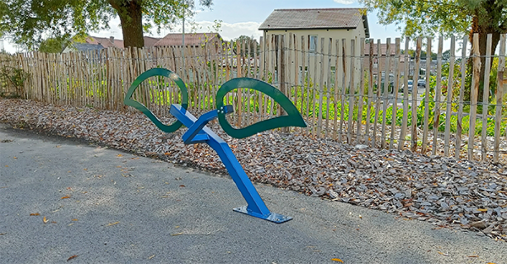 Arceau vélo FYLLO stationnement 2 vélos