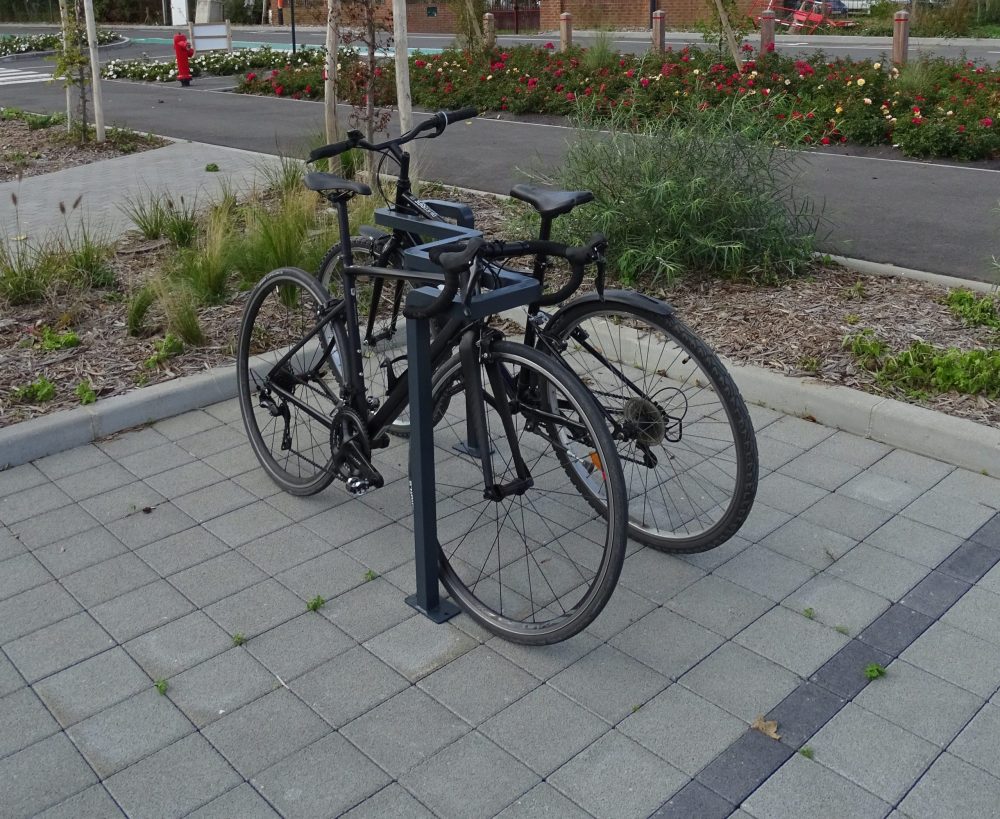 arceau vélos Flash double entrée 2 stationnements arceau vélos Flash double entrée 2 stationnements