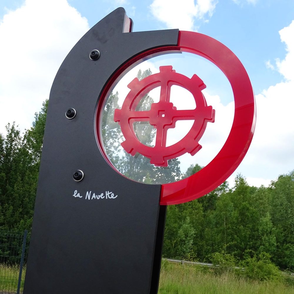 Poteau d'arrêt MEETYS Urbanéo navettes centre-ville Poteau d'arrêt MEETYS Urbanéo navettes centre-ville