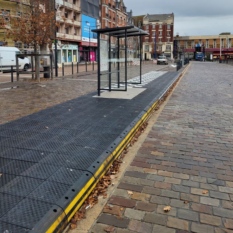 Quai provisoire modulable ZICLA® partenariat exclusif Urbanéo