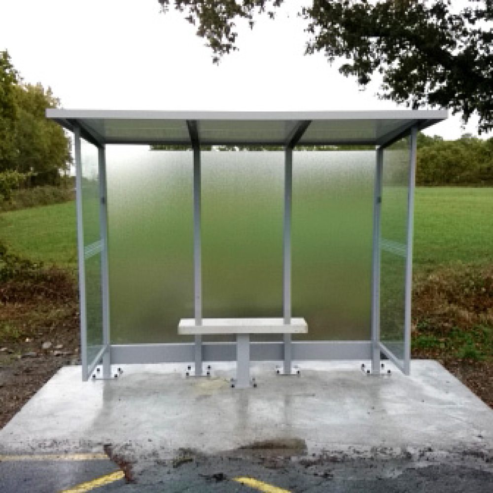 Abri bus CAMPAGNE Standard Urbanéo Département Loire-Atlantique