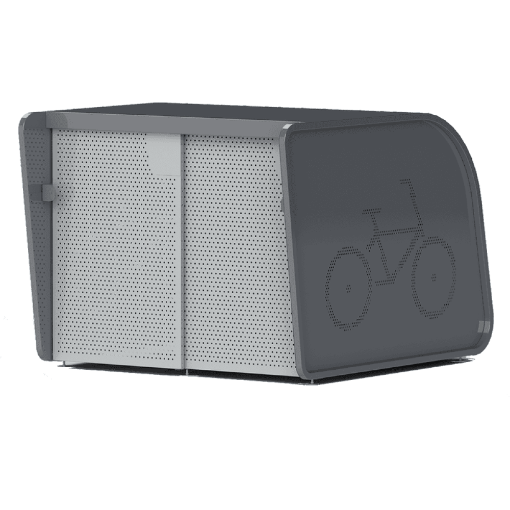 visuel 3D Mobilité douce consignes à vélos KLEBOX Urbanéo visuel 3D Mobilité douce consignes à vélos KLEBOX Urbanéo