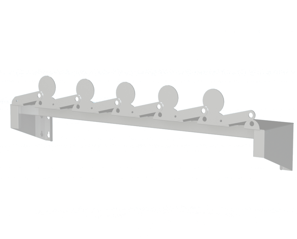 visuel 3D Mobilité douce Urbanéo range-trottinettes TROTYX mural