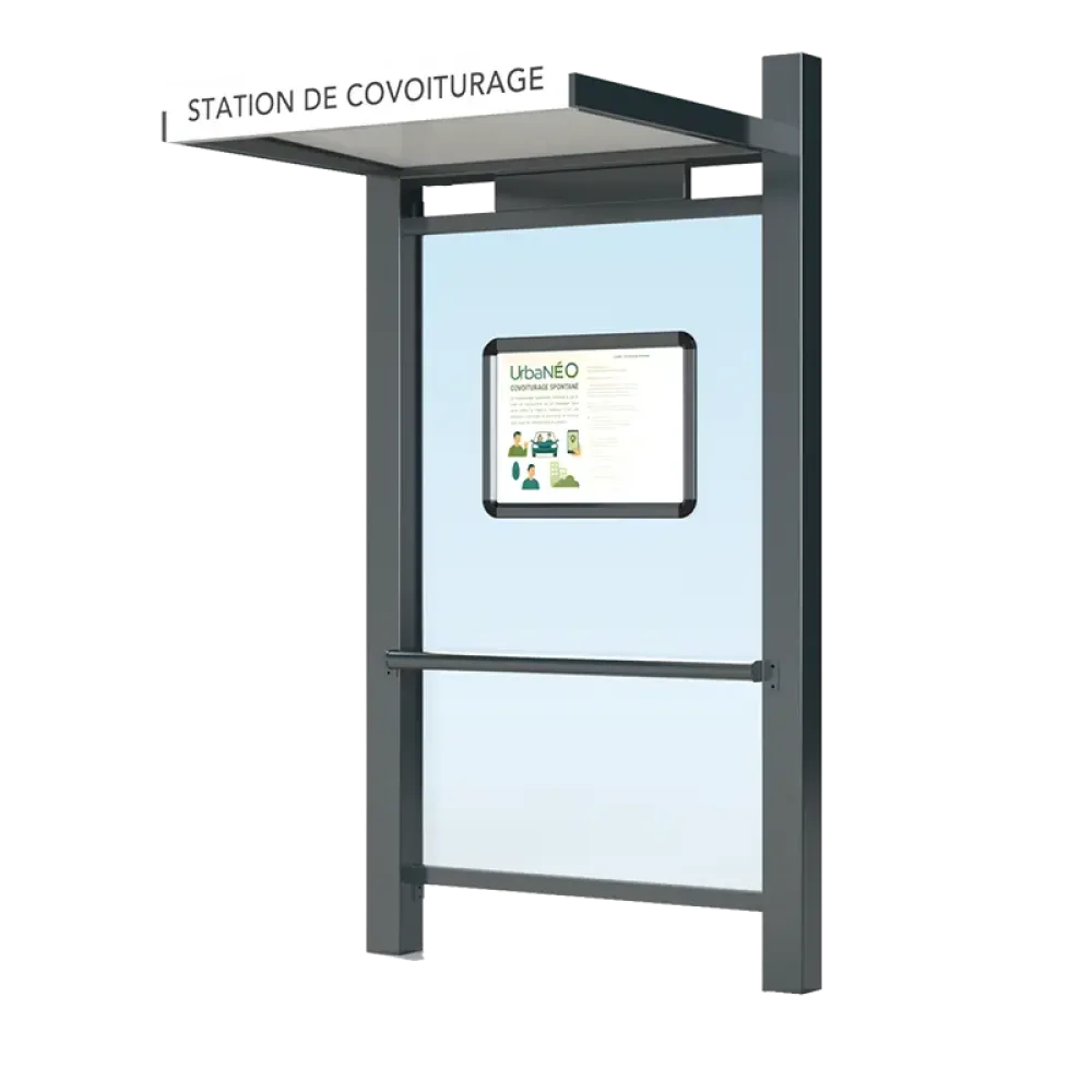 Modèle 3D Station d'attente Urbanéo