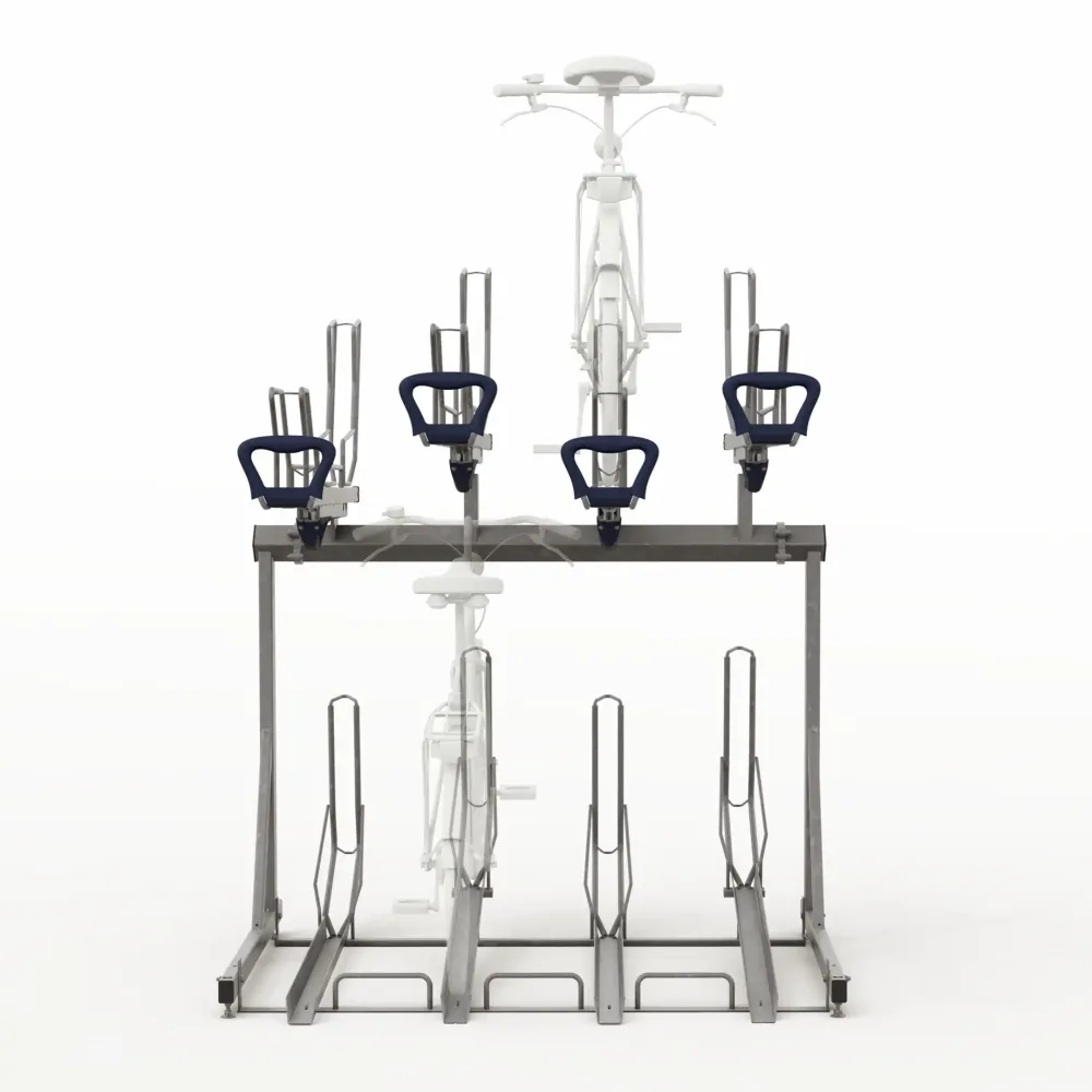 Modèle 3D Rack double étage STADIO stationnement vélos