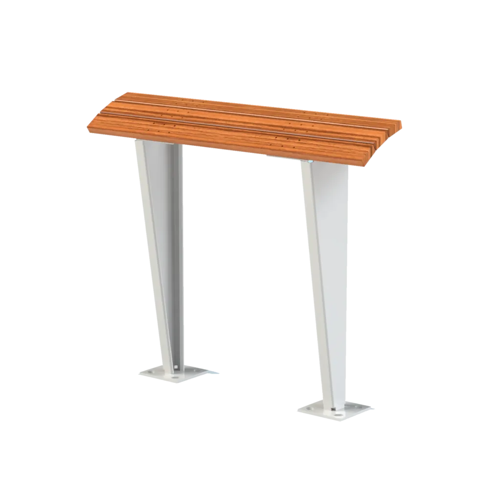 Modèle 3D appui ichiatique assise bois